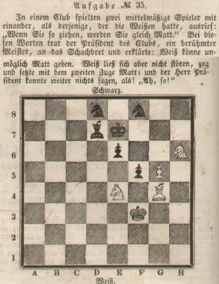 historische Schachkomposition von 1844
