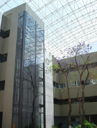 Gebäudeteil der Universität in Mexiko-Stadt