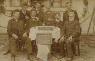 Schachklub Anderssen Wildungen 1907 Postkarte