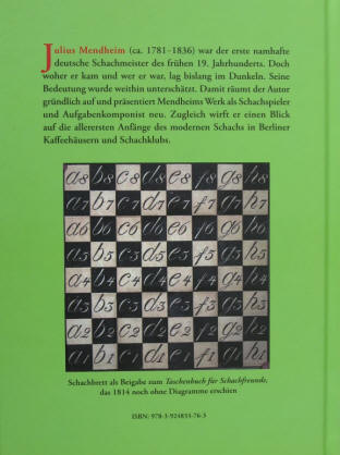 Julius Mendheim Klappentext Arno Nickel, Edition Marco, Berlin 2018