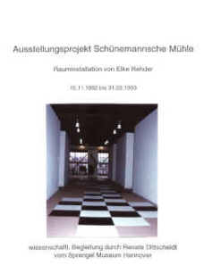 Rauminstallation von Elke Rehder zum Thema Schach - Ausstellungsprojekt Schnemannsche Mhle Wolfenbttel