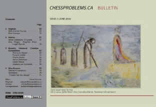 internationale Problemschach-Zeitschrift Juni 2014 mit Kunst zum Schach von Elke Rehder