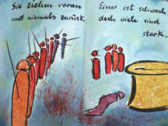 chess art book, painted by the artist Elke Rehder